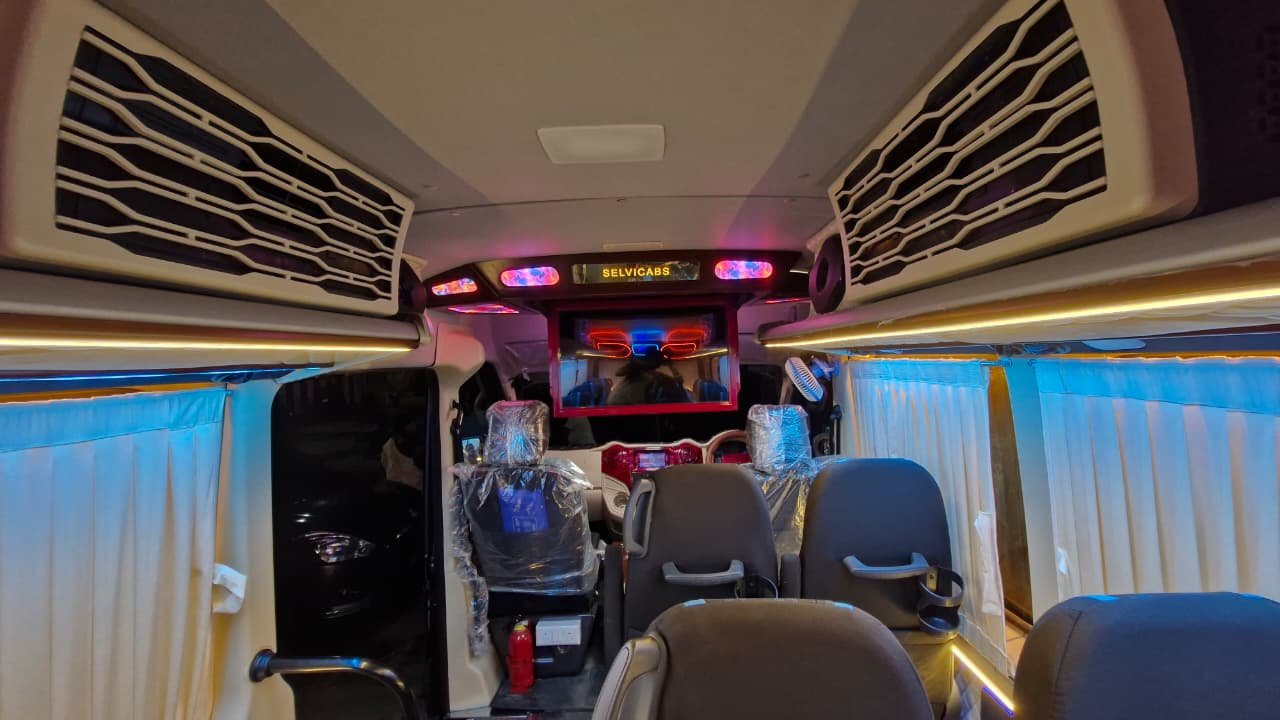 Guna Travels Chennai Fleet – Tempo Traveller & Urbania Rental