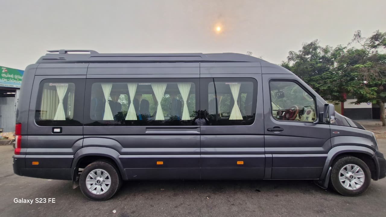 Wedding Guest Transport Chennai – Decorated Tempo Traveller