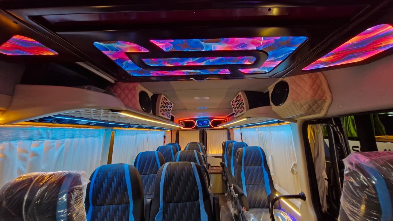 Force Urbania Luxury Rental Chennai – 12 & 16 Seater AC Coach