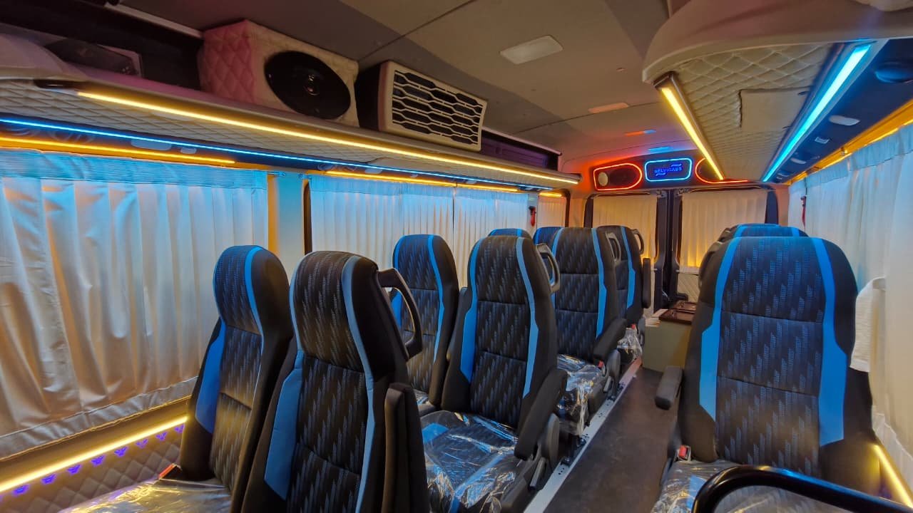 35 Seater Bus Hire Chennai – Large Group Outstation Tours