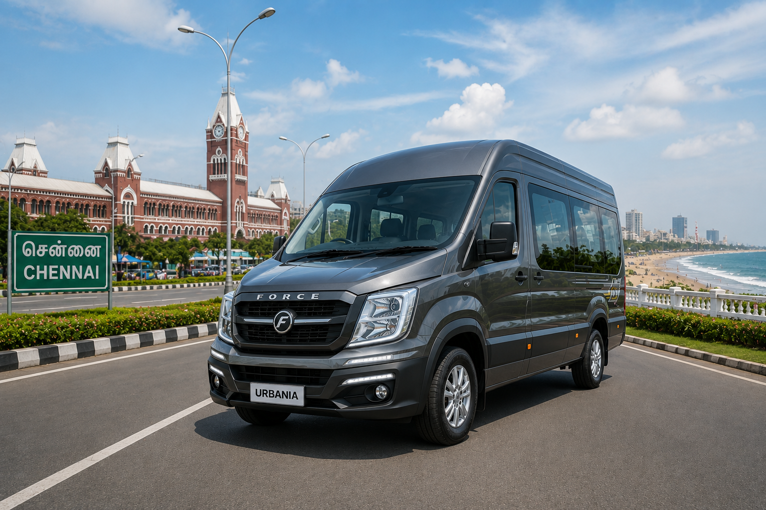 Local City Travel Chennai by Tempo Traveller & Urbania – Guna Travels
