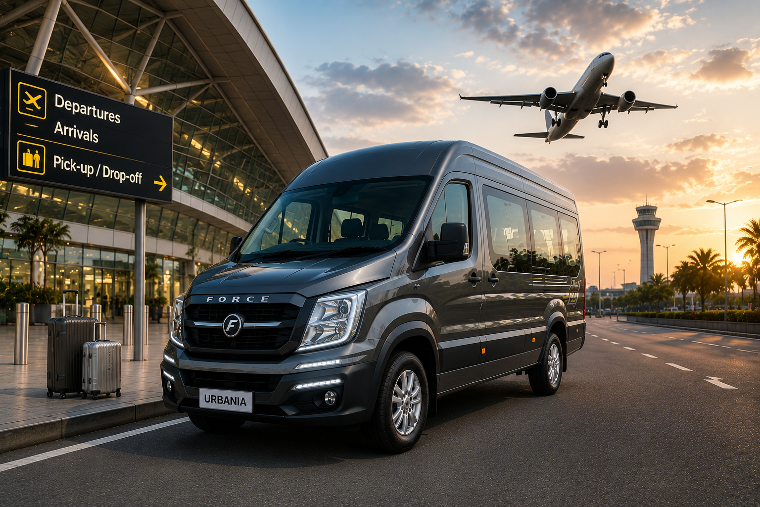Chennai Airport Transfer by Tempo Traveller & Mini Bus – Guna Travels 24/7