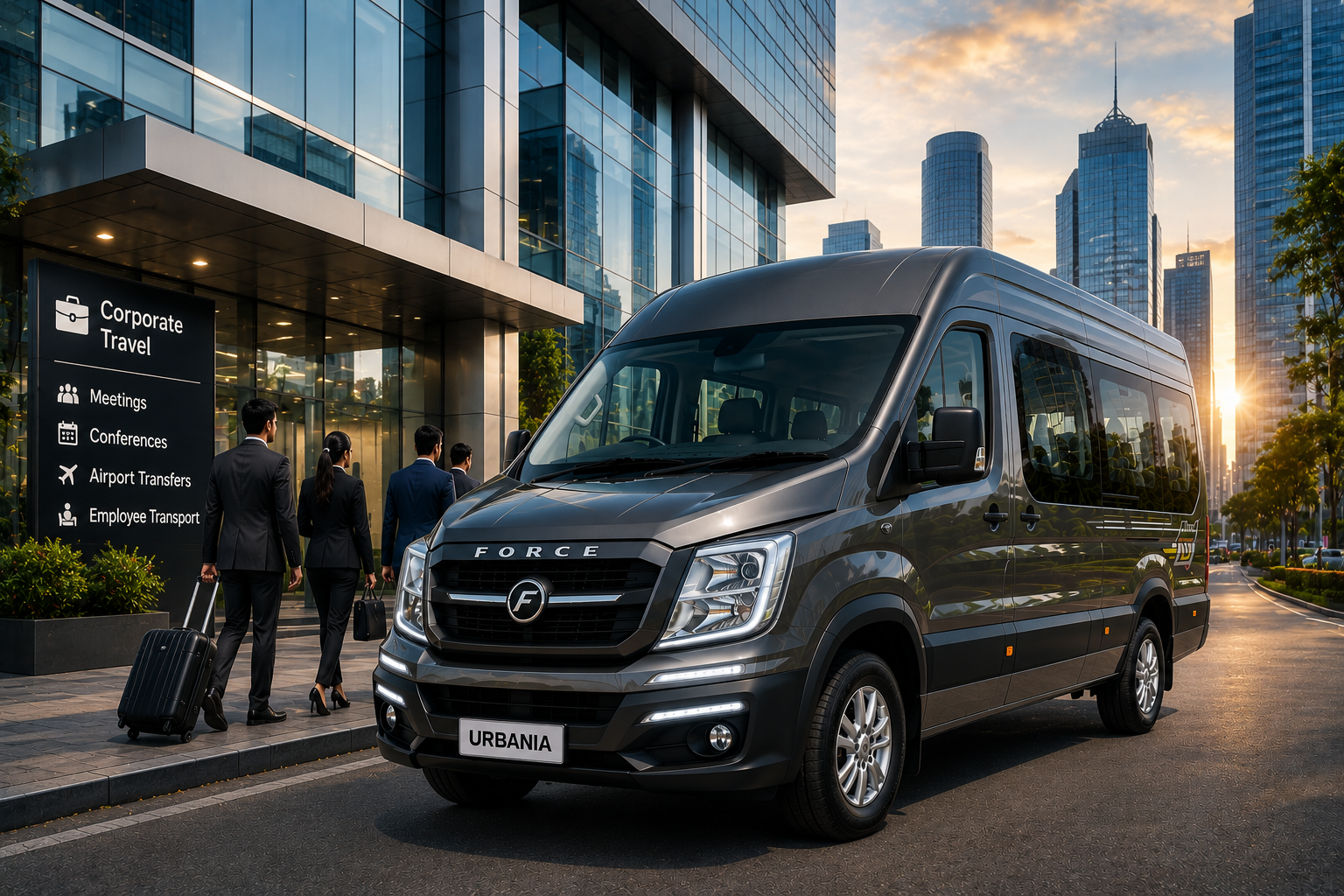 Corporate Group Travel Chennai – Employee Transport by Tempo Traveller & Urbania