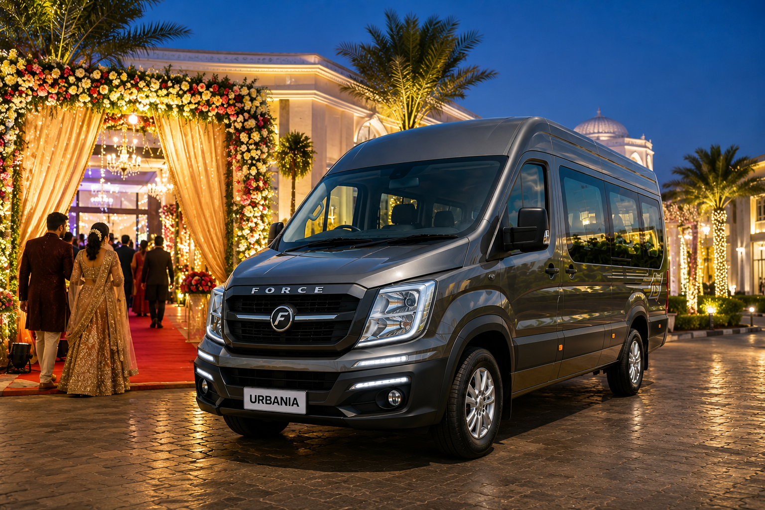 Wedding Guest Transport Chennai – Decorated Tempo Traveller & Mini Bus | Guna Travels