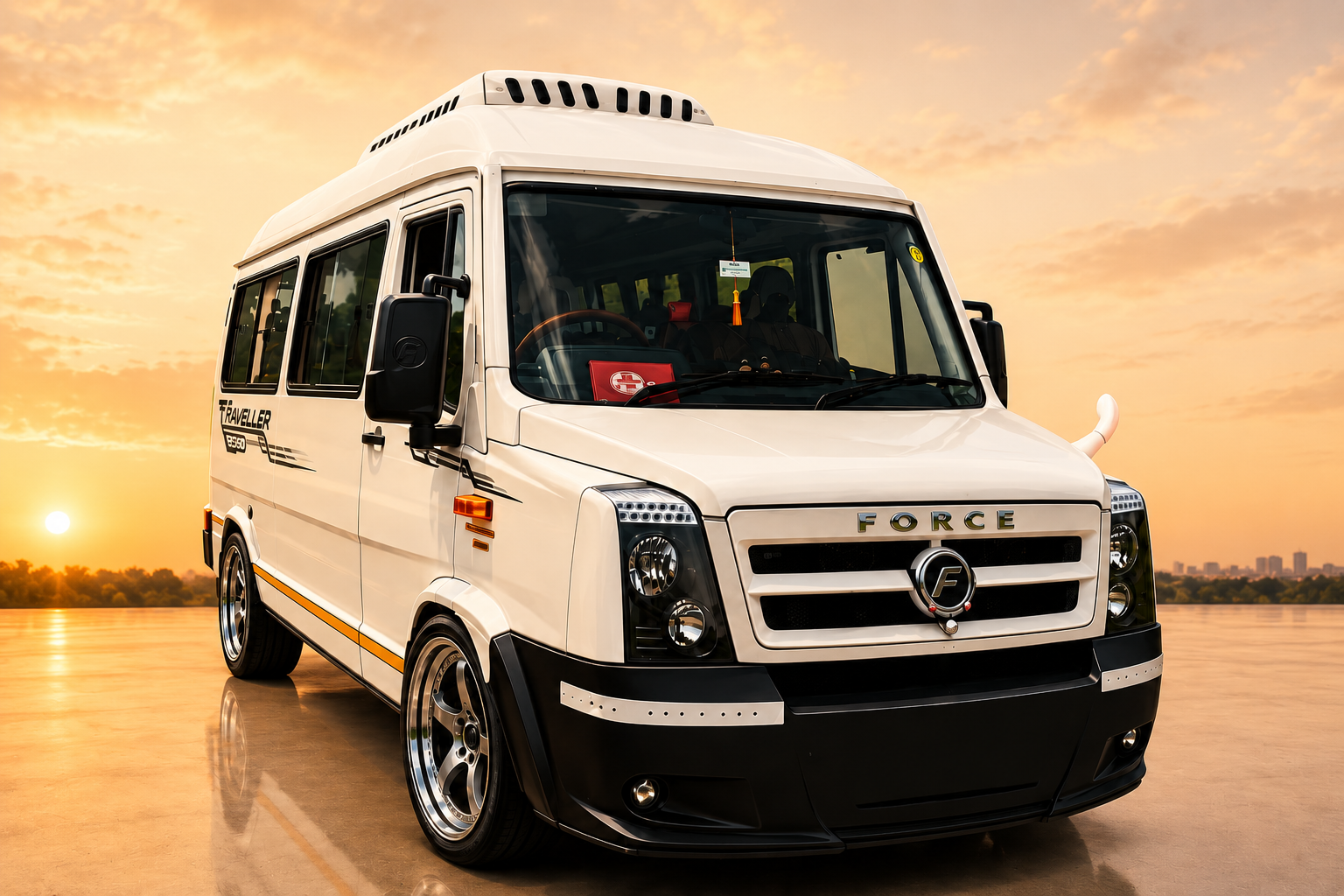 Tempo Traveller 12+1 Seater Rental Chennai – AC Group Travel | Guna Travels Chennai